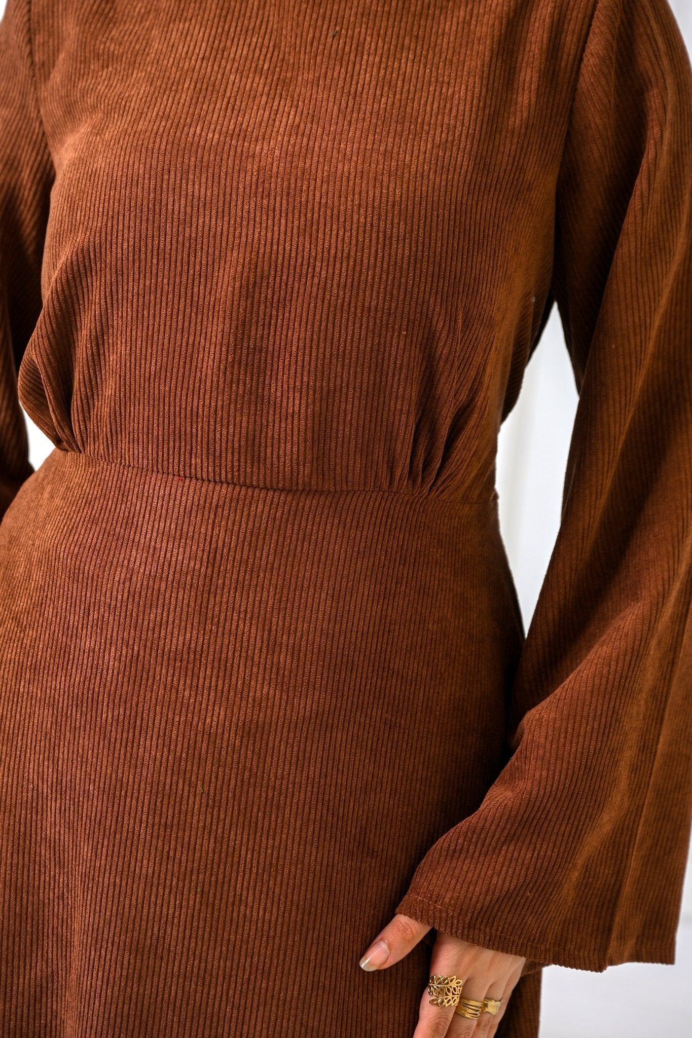 Velvet Charm Dress - Image 3