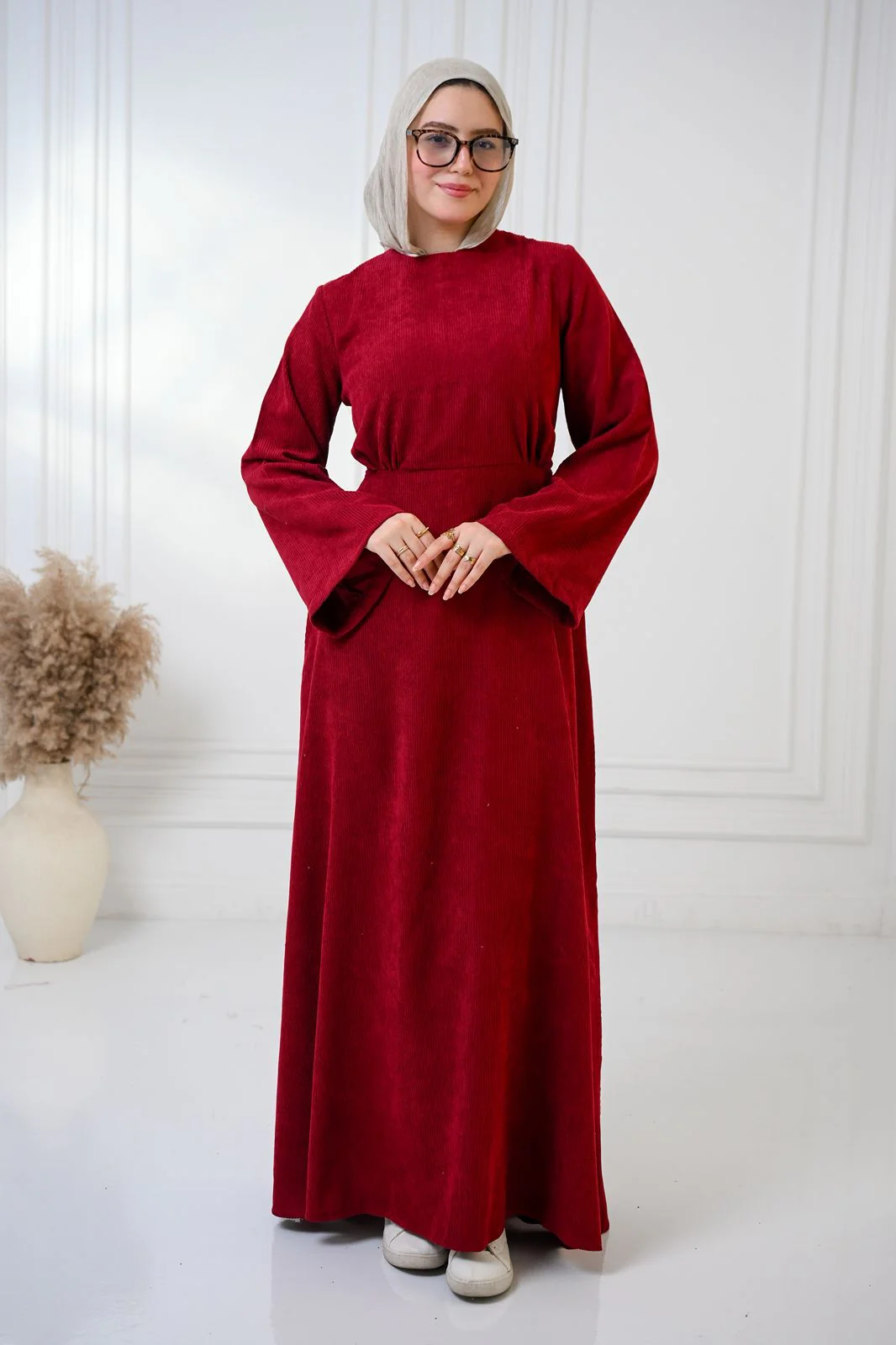 Velvet Charm Dress - Image 7