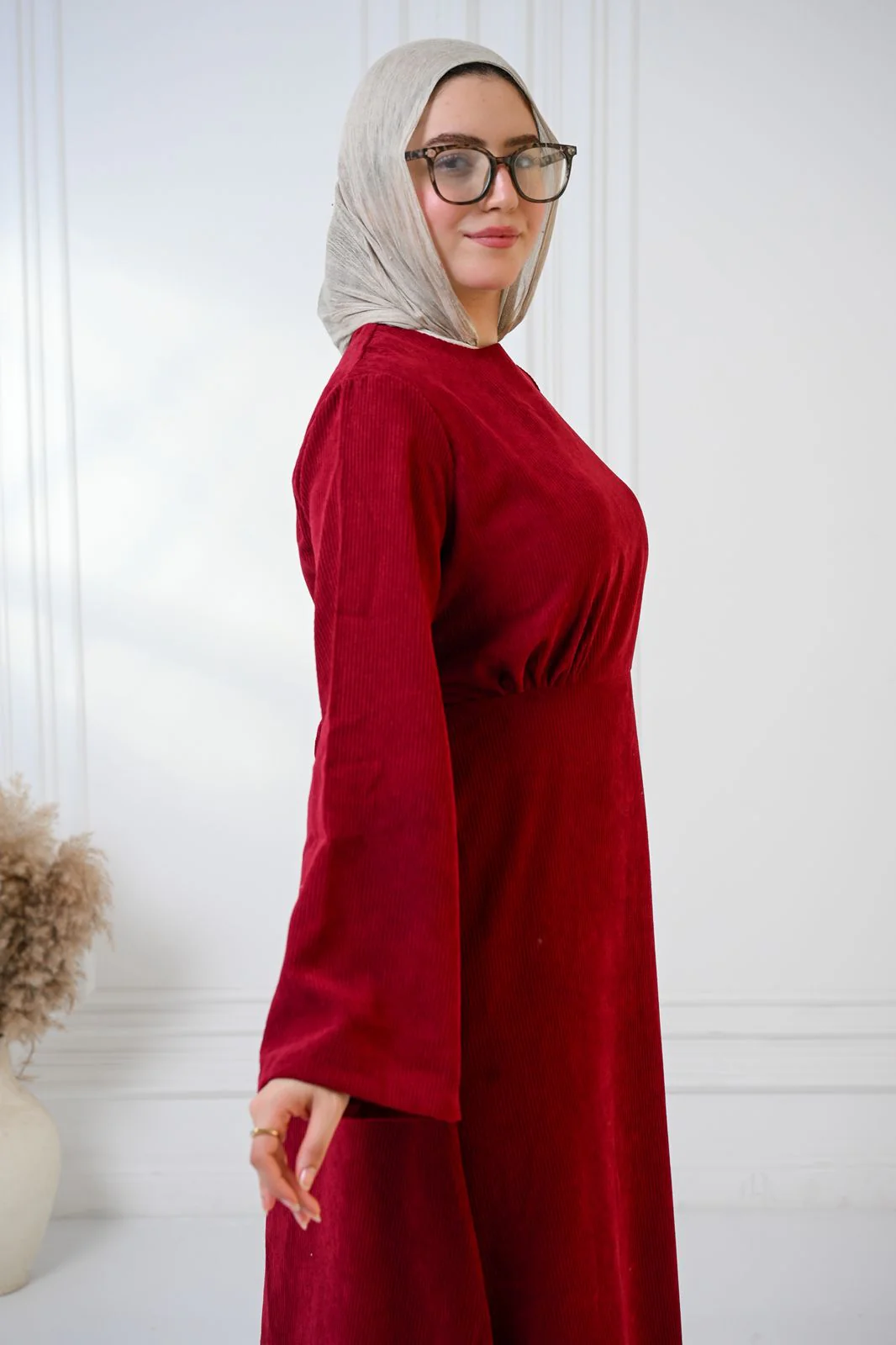 Velvet Charm Dress - Image 8