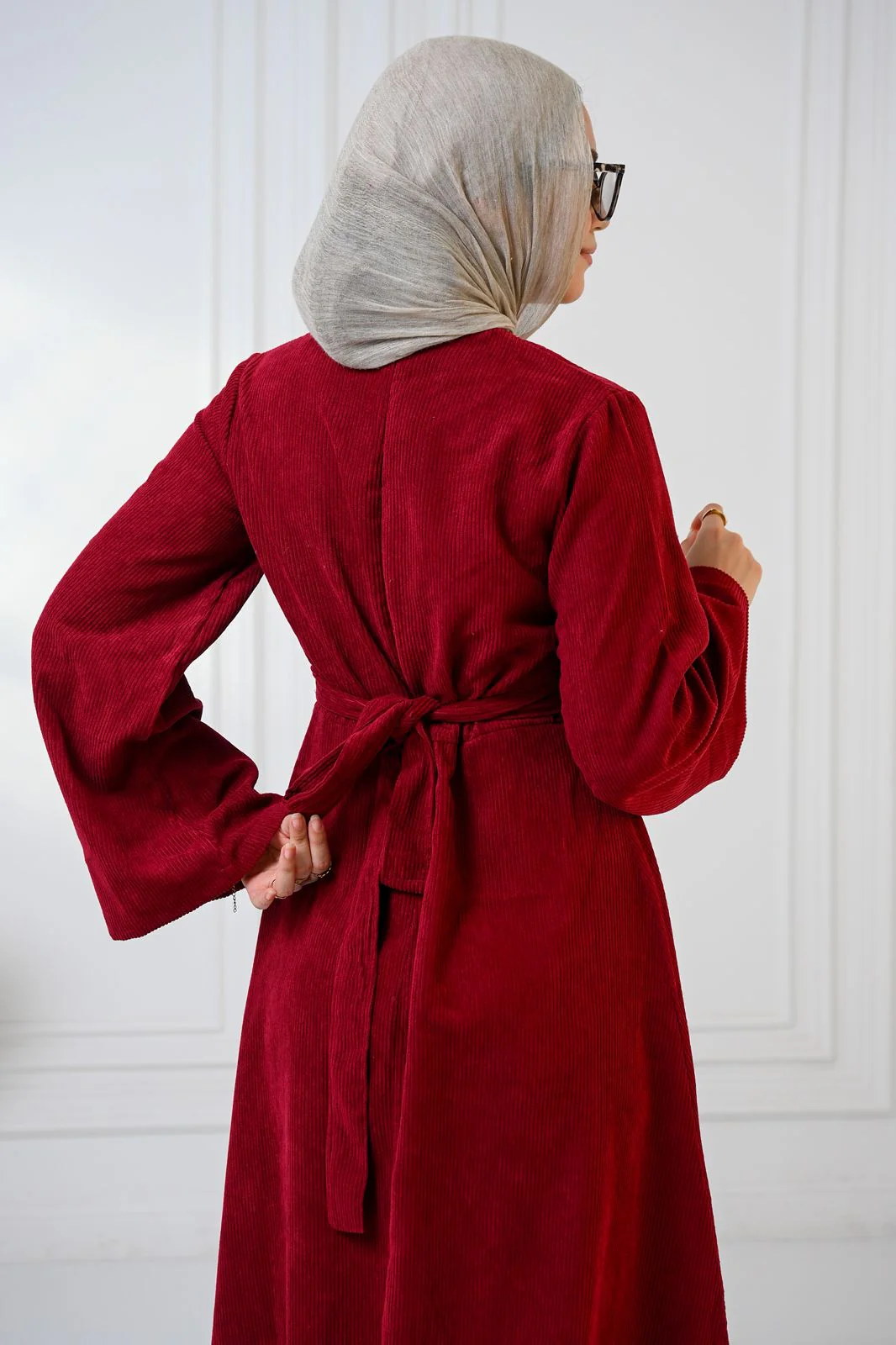 Velvet Charm Dress - Image 9