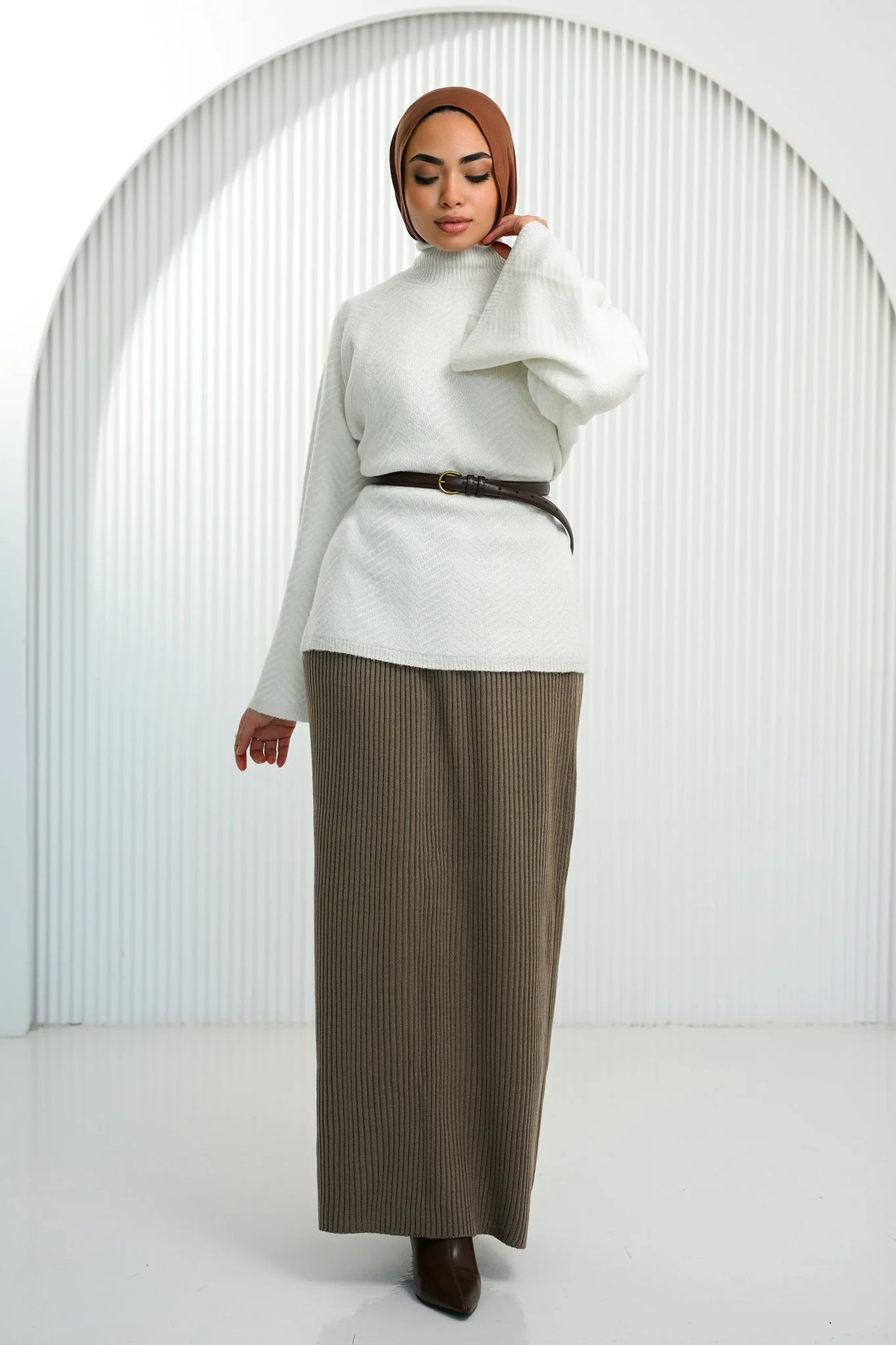 Winter Knit Skirt - Image 9