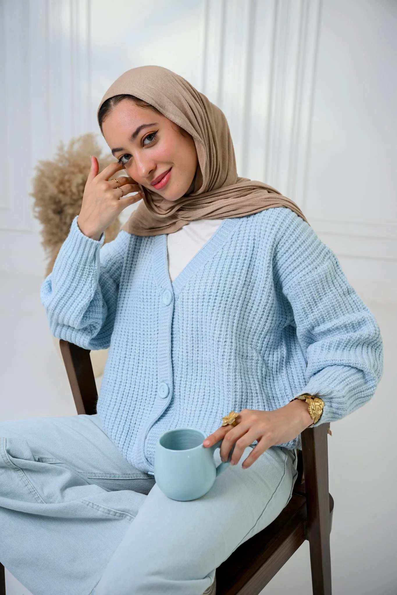 Golden Ease Cardigan - Image 13