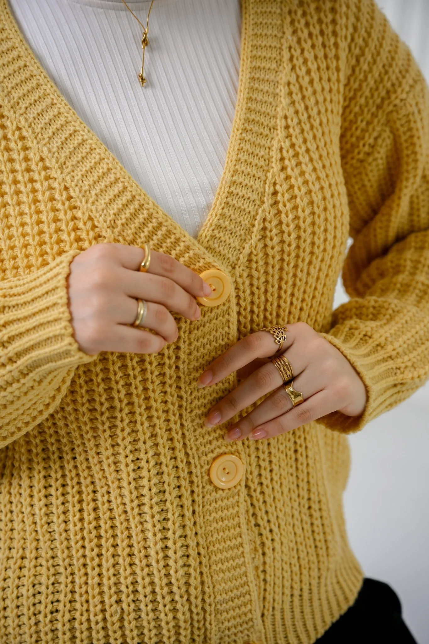 Golden Ease Cardigan - Image 15