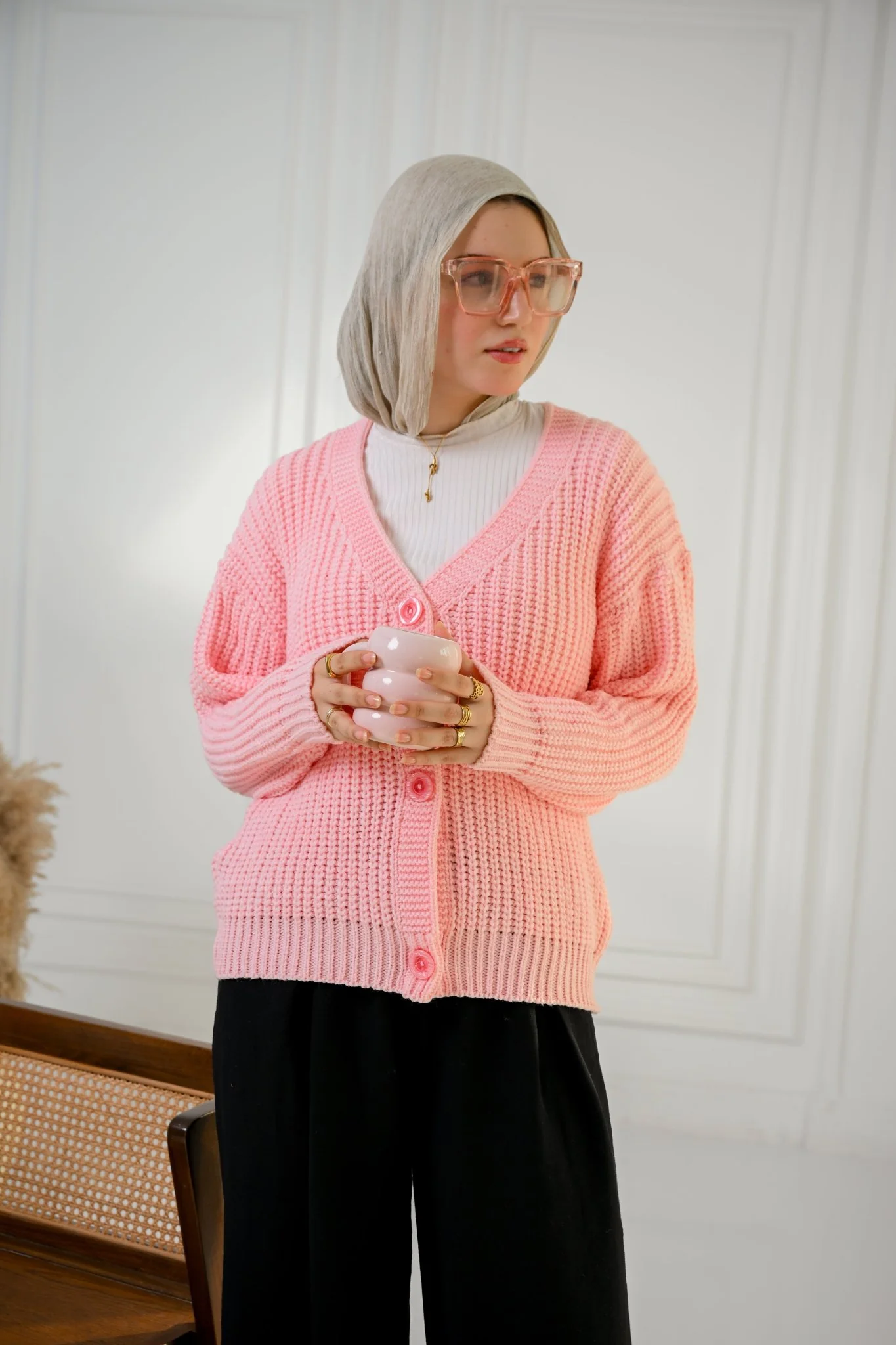 Golden Ease Cardigan - Image 3