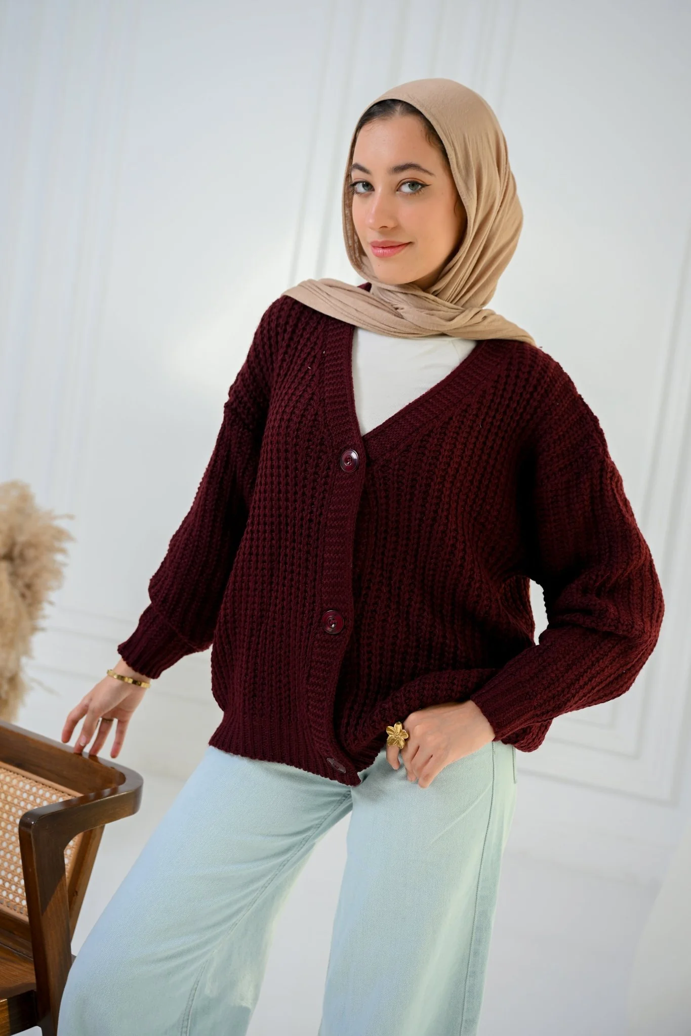 Golden Ease Cardigan - Image 6