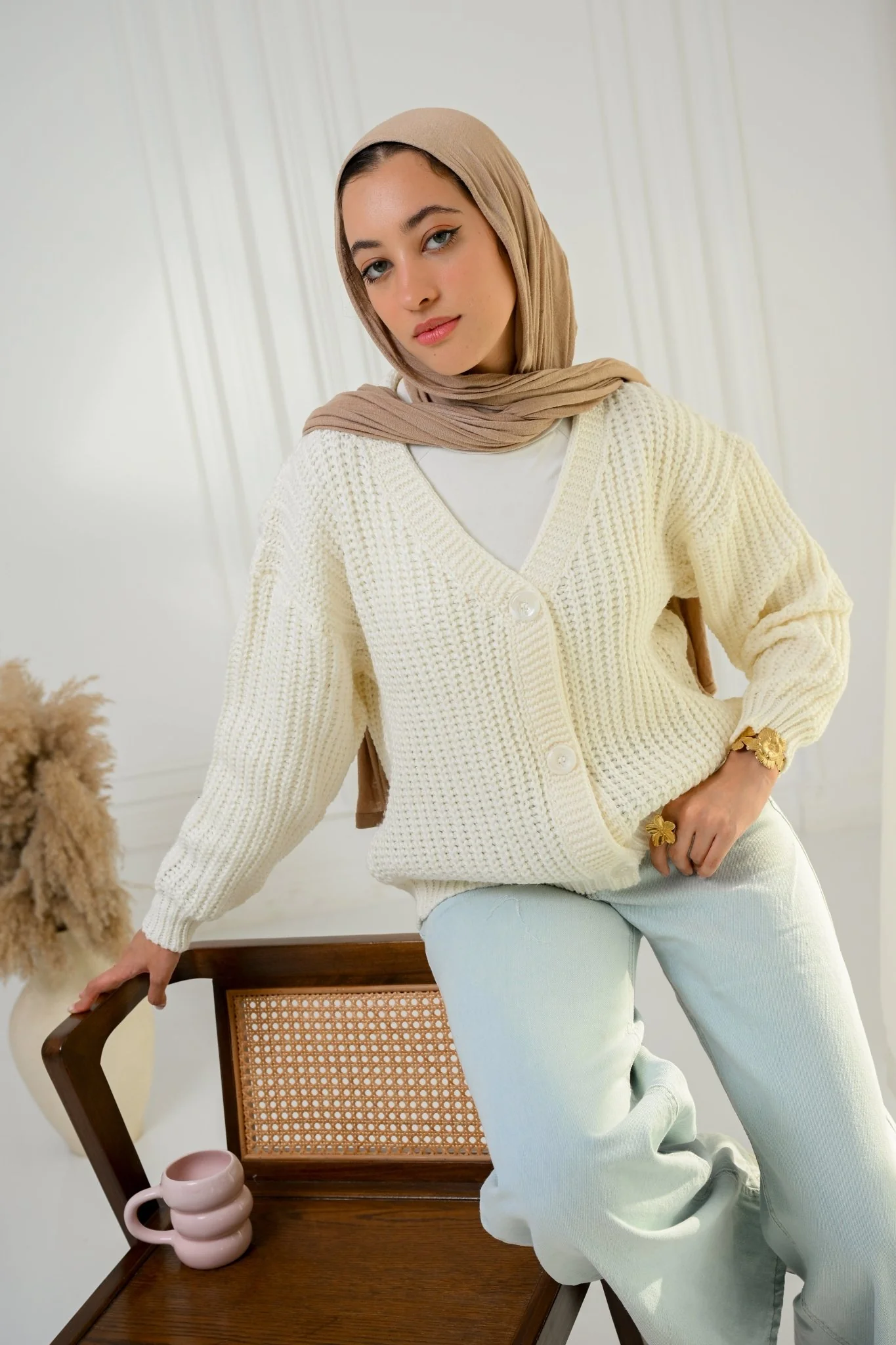 Golden Ease Cardigan - Image 8