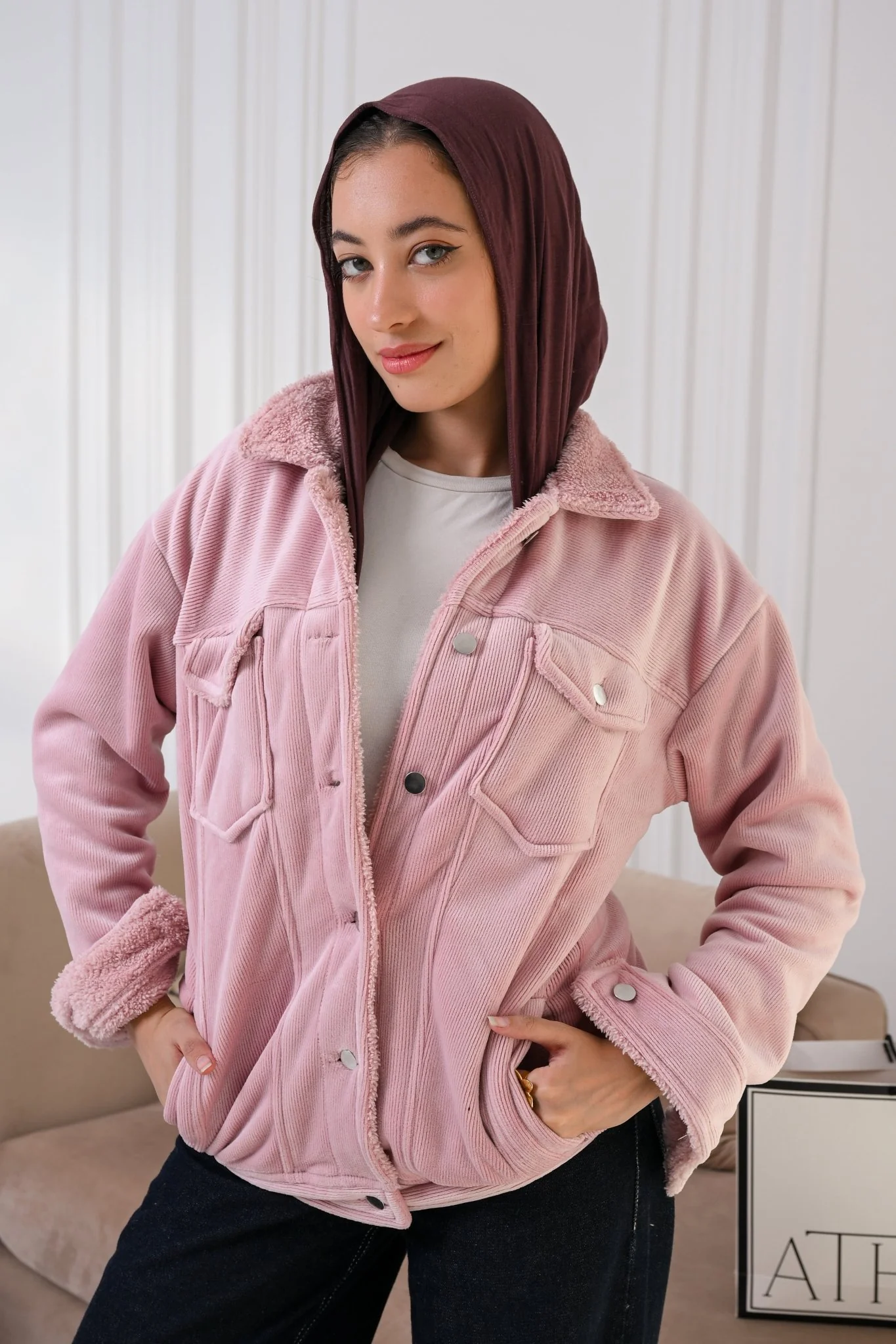 Velvet Warm Jacket - Image 5